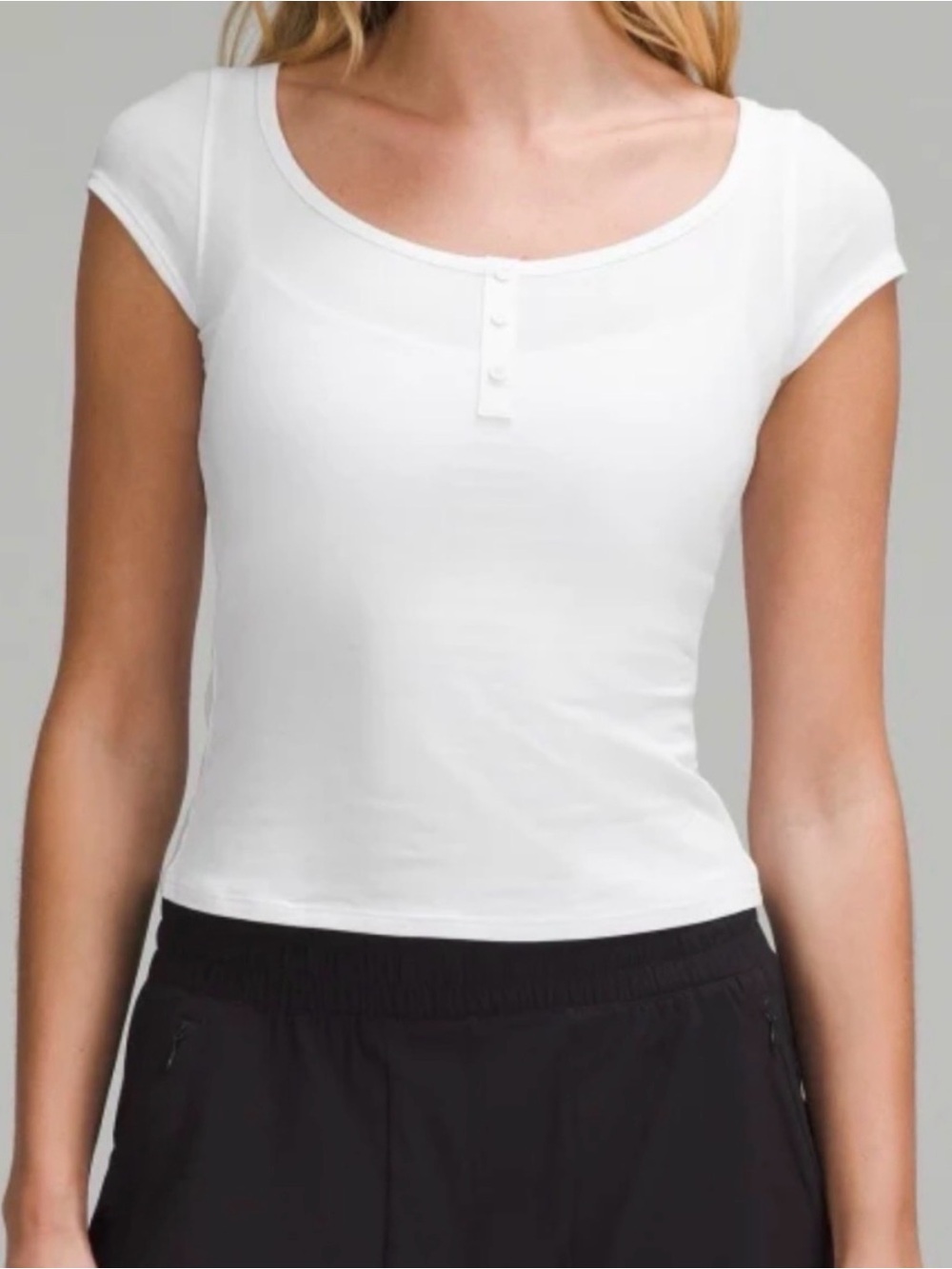 Lululemon Cap Sleeve Henley